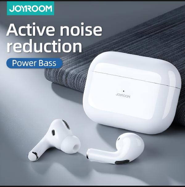 1155-86-619668-product-1.jpg JOYROOM Pro 2 Airbuds ANC White Bluetooth 5.0