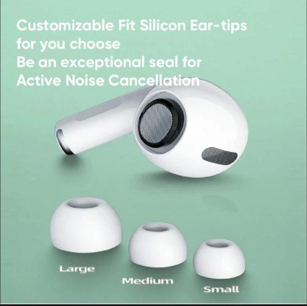 1155-86-619668-product-5.jpg JOYROOM Pro 2 Airbuds ANC White Bluetooth 5.0