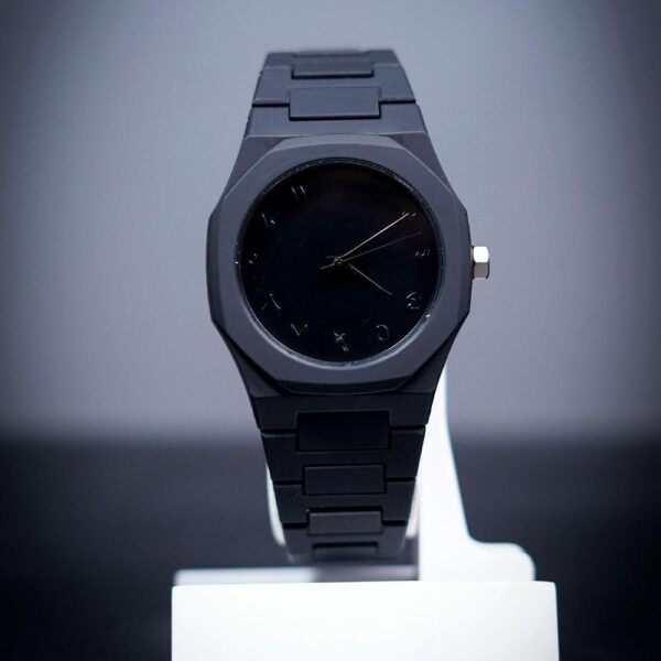 1172-132-607846-product-1.jpg Men's Black Aluminum Quartz Watch Casual Elegant