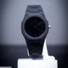 1172-132-607846-product-1-withcode.jpg Men's Black Aluminum Quartz Watch Casual Elegant