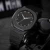 1172-132-607846-product-2.jpg Men's Black Aluminum Quartz Watch Casual Elegant