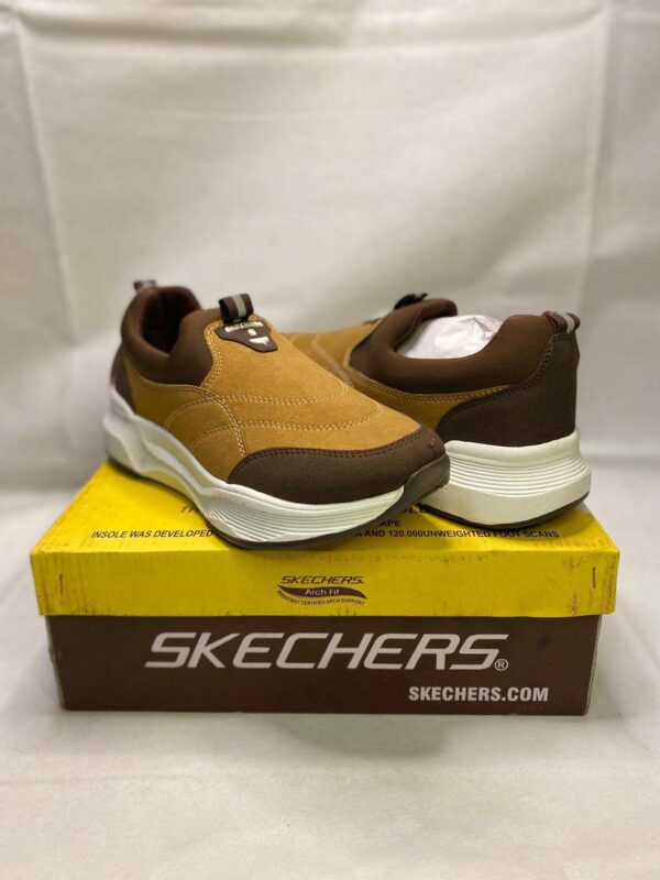 1322-227-543932-product-2.jpg Men's Mustard Skechers EVA Casual Slip-On Shoes