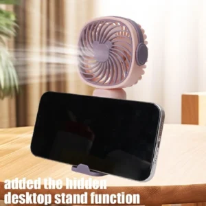 578-97-567019-product-1.webp Multicolor Portable Mobile Phone Holder Fan - 1 Pcs