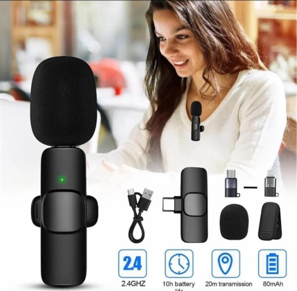 704-86-466666-product-8.jpg K8 Wireless Mic Black 3-in-1 Bluetooth 5