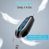 Keychain Power Bank Black Portable USB Charging