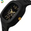 1013-132-373105-product-3.jpg Men Black Silicone Analogue Watch with Gold Accents