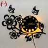 1261-119-470092-product-1.jpg 3D Flower Wooden Wall Clock With LED Light