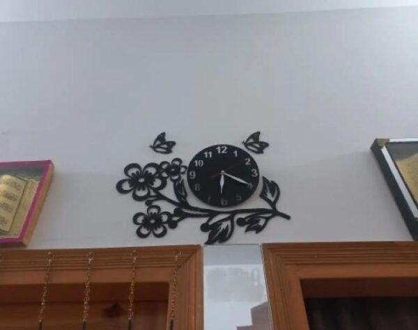 1261-119-470092-product-4.jpeg 3D Flower Wooden Wall Clock With LED Light