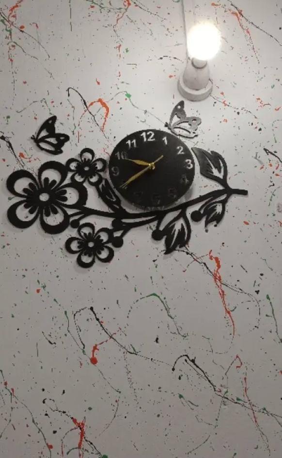 1261-119-470092-product-5.jpeg 3D Flower Wooden Wall Clock With LED Light