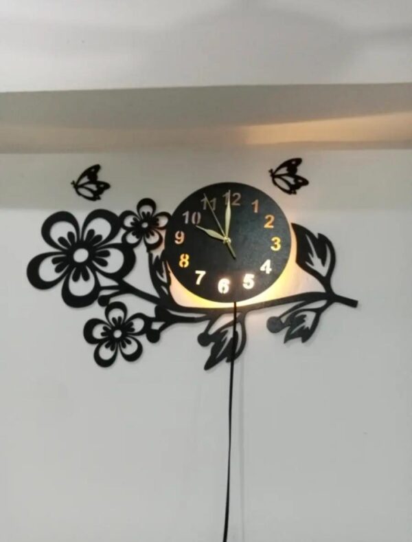 1261-119-470092-product-7.jpeg 3D Flower Wooden Wall Clock With LED Light