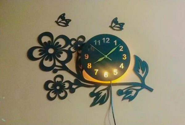 1261-119-470092-product-8.jpeg 3D Flower Wooden Wall Clock With LED Light
