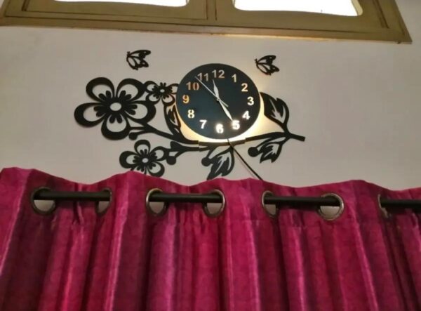 1261-119-470092-product-9.jpeg 3D Flower Wooden Wall Clock With LED Light