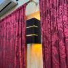 1261-408-489833-product-4.jpg 3D Wooden Wall Lamp Brown Golden Modern Design
