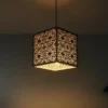 1261-408-672030-product-1262.webp Modern Floral Ceiling Lamp Black Golden Glow