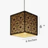 1261-408-672030-product-1263.webp Modern Floral Ceiling Lamp Black Golden Glow