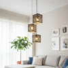 1261-408-672030-product-5.webp Modern Floral Ceiling Lamp Black Golden Glow