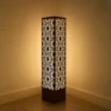 1261-408-672101-product-3.webp Wooden Floor Lamp with Geometric Cutouts Dark Brown Golden Glow