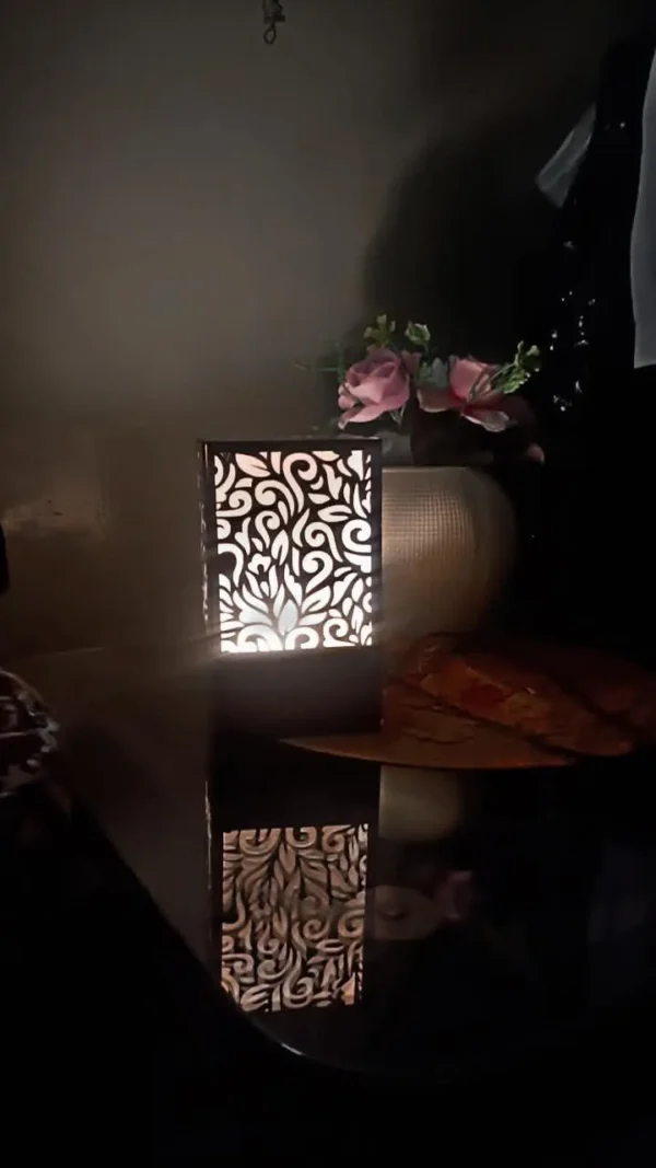 1261-408-672752-product-3.webp Wooden Side Table Lamp with Laser Cut Floral Design