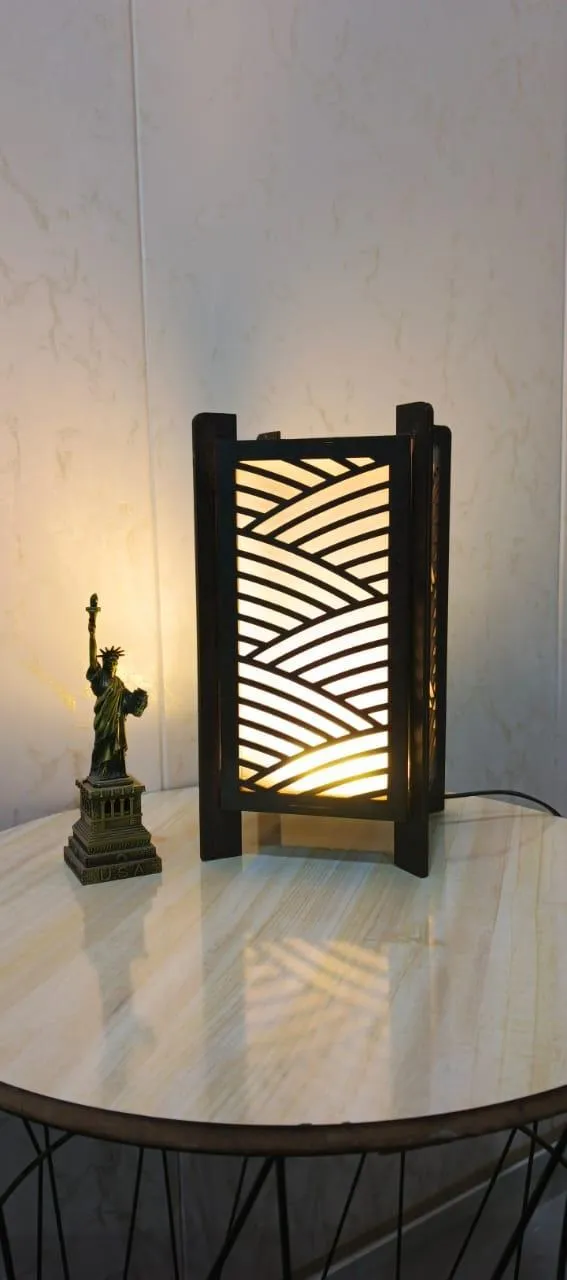 1261-408-675494-product-4.webp Black Wooden Side Table Lamp with Golden Glow