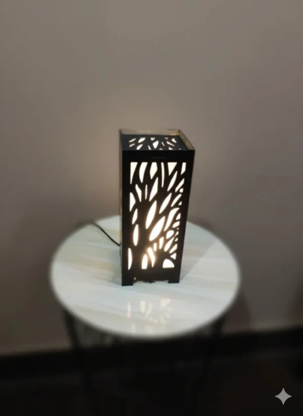 1261-408-675887-product-5.webp 3D Wooden Tree Lamp Black Golden Modern Decor