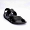 1497-190-628127-product-3.jpeg Men's Black Synthetic Leather Sandals Size 6-11