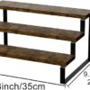 271-390-488936-product-5.jpg Wooden Bathroom Rack Black Metal Legs 14x9x6 Inch