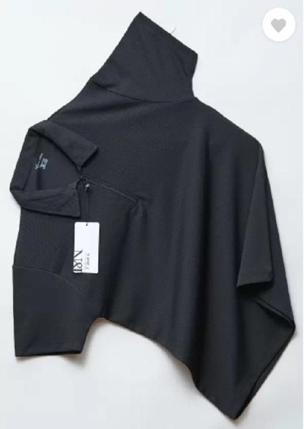 349-23-537966-product-1.jpg Black Cotton Polo Shirt for Men Summer Casual Wear