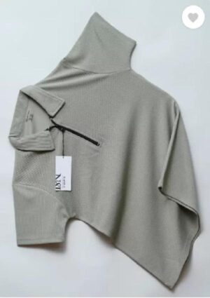 349-23-537968-product-1.jpg Men Cotton Plain Polo T-Shirt Grey Round Neck