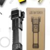 578-116-468271-product-1.jpg Rechargeable LED Torch Black ABS Aluminum Head