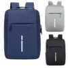 604-270-523743-product-1.jpg Stylish Laptop Bag Blue Gray Black Polyester Lightweight